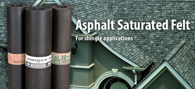 Asphalt Saturated Felts