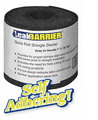 Self Adhering Quick Roll Shingle Starter